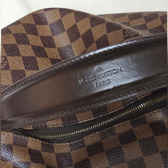 SOLD!!! Authentic Pre-Loved Louis Vuitton Damier Ebene Portobello GM Hobo - Picture 6 of 13